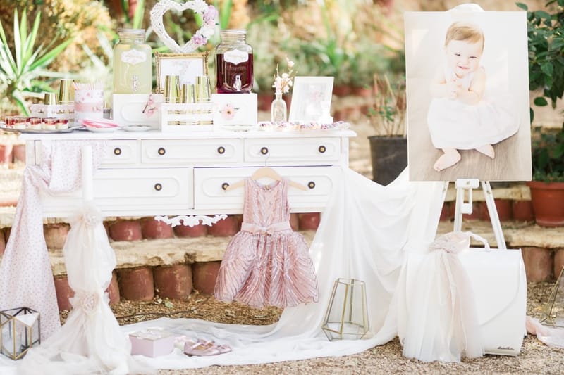 Zinaida's Flower theme Christening