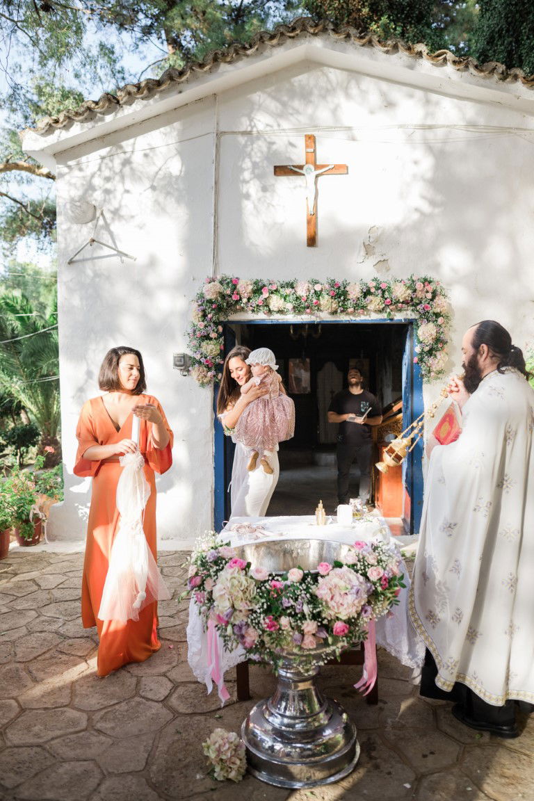 Zinaida's Flower theme Christening