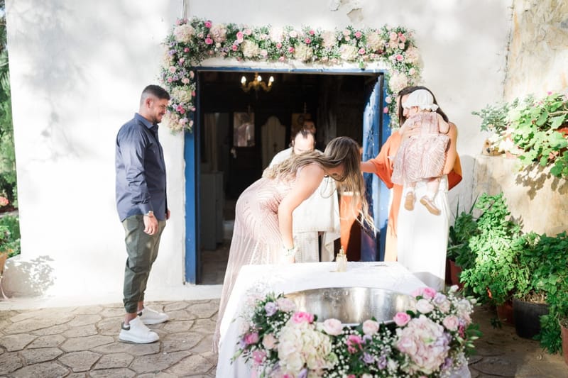 Zinaida's Flower theme Christening