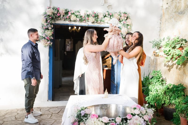 Zinaida's Flower theme Christening