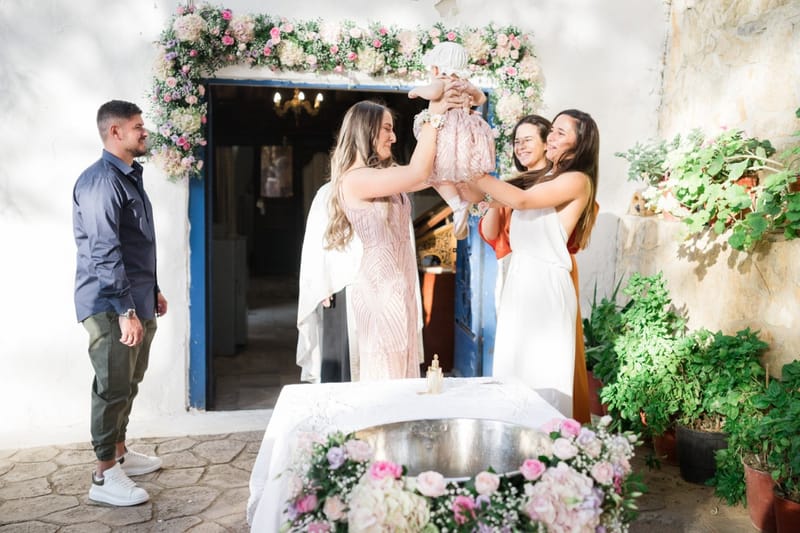 Zinaida's Flower theme Christening