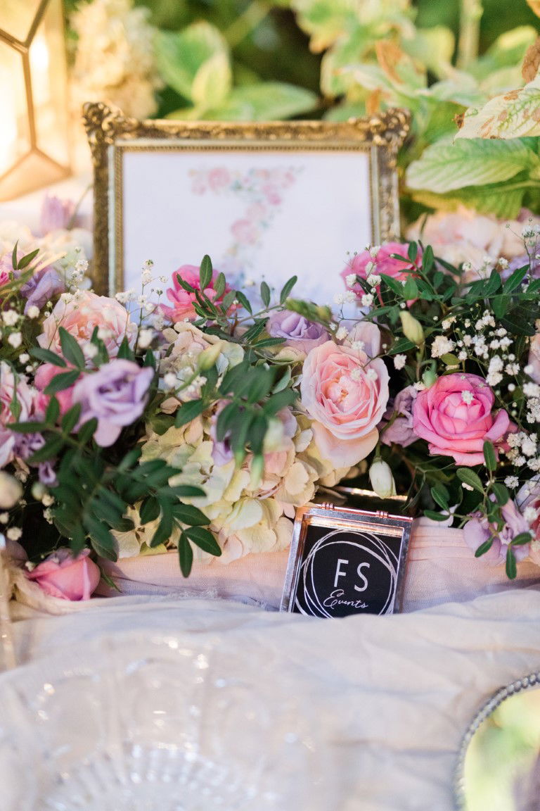 Zinaida's Flower theme Christening