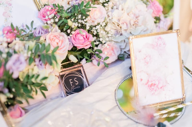 Zinaida's Flower theme Christening