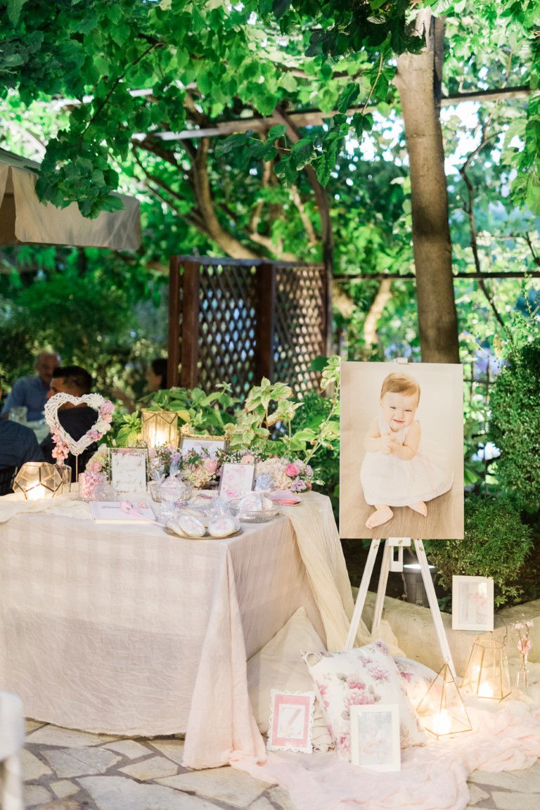 Zinaida's Flower theme Christening