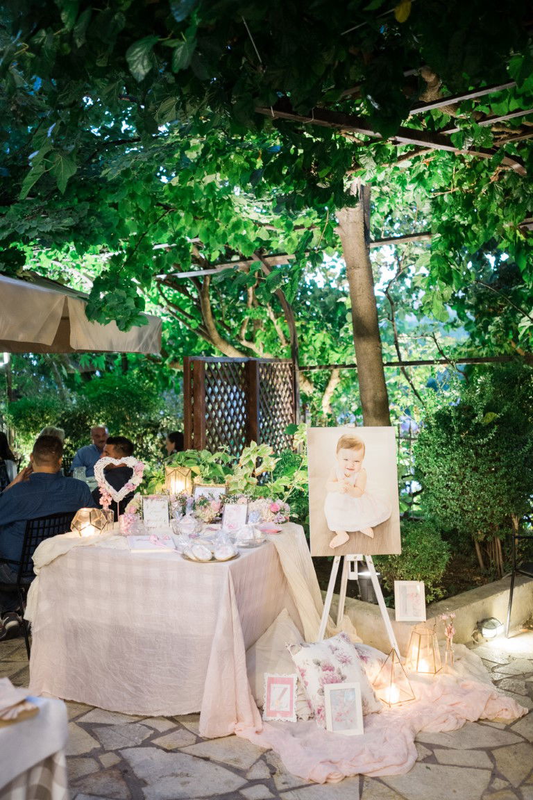 Zinaida's Flower theme Christening