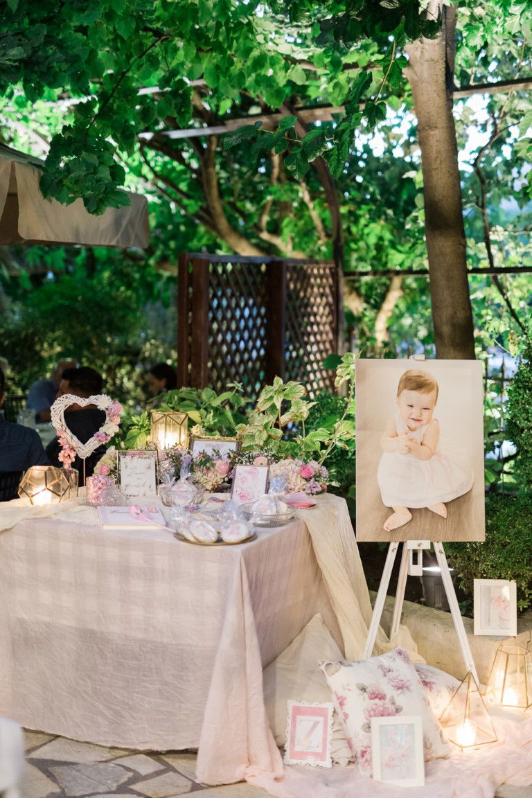 Zinaida's Flower theme Christening