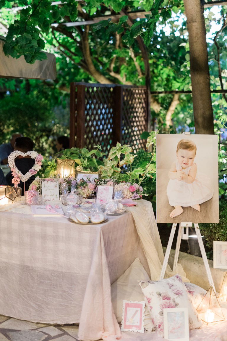 Zinaida's Flower theme Christening