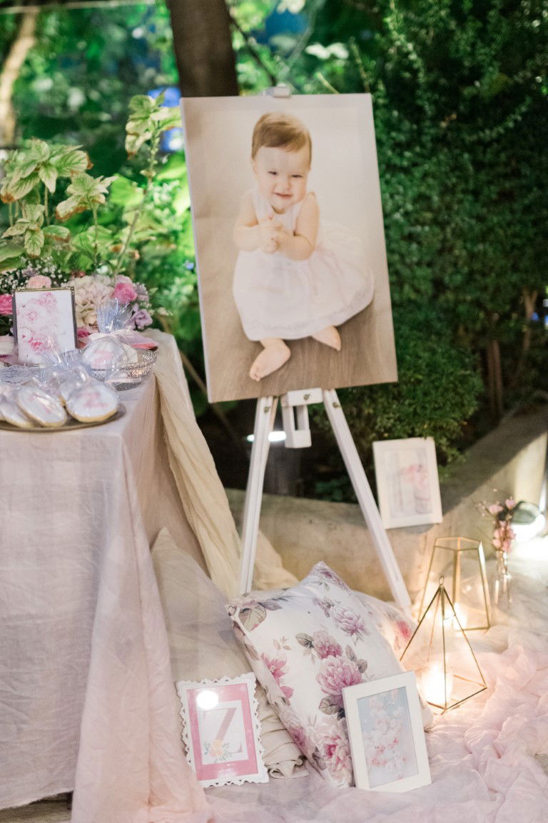 Zinaida's Flower theme Christening