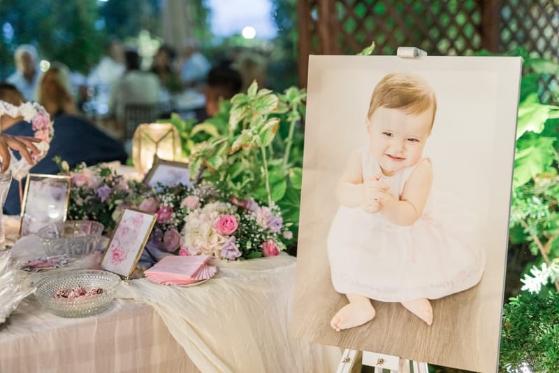 Zinaida's Flower theme Christening