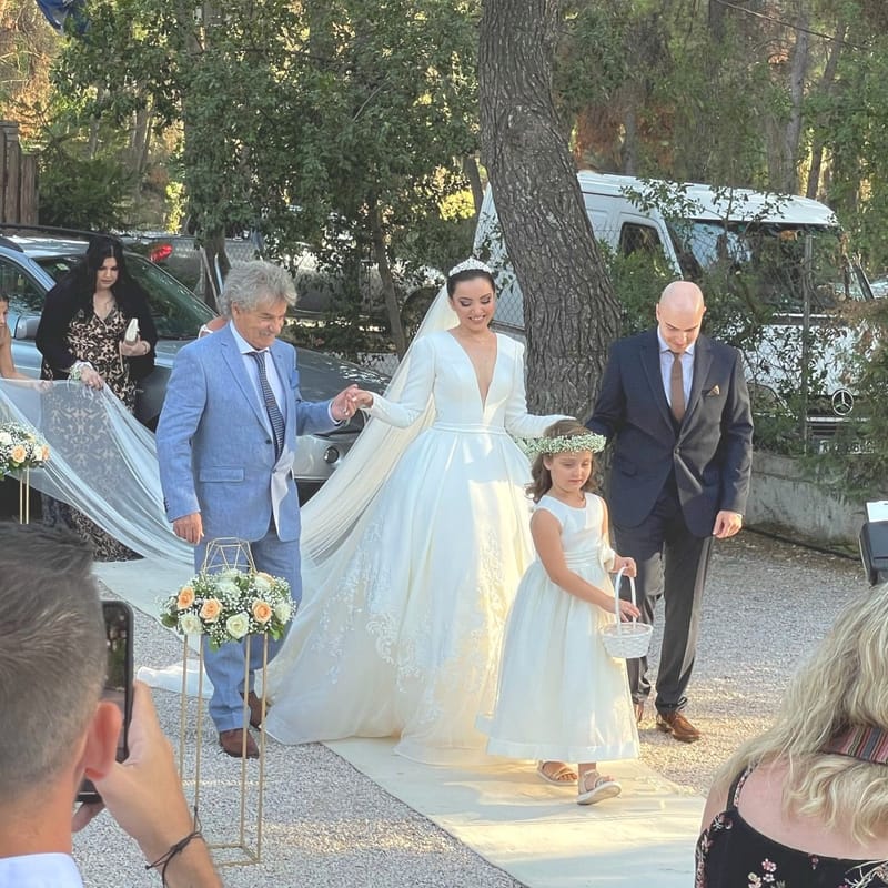 Wedding of Georgia and Kostas in Anoixi, Athens