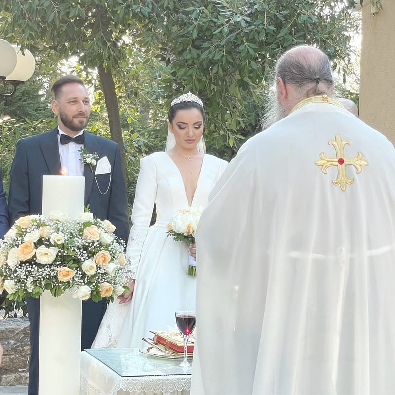 Wedding of Georgia and Kostas in Anoixi, Athens