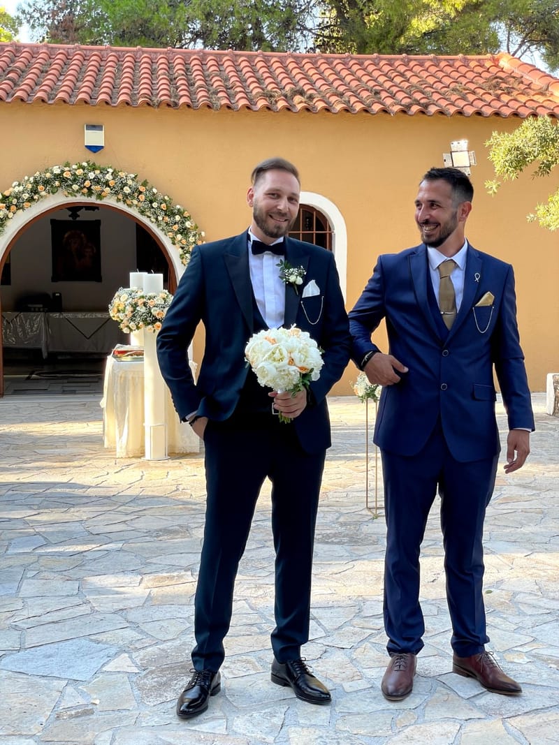 Wedding of Georgia and Kostas in Anoixi, Athens