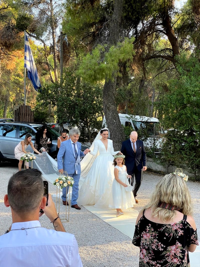 Wedding of Georgia and Kostas in Anoixi, Athens