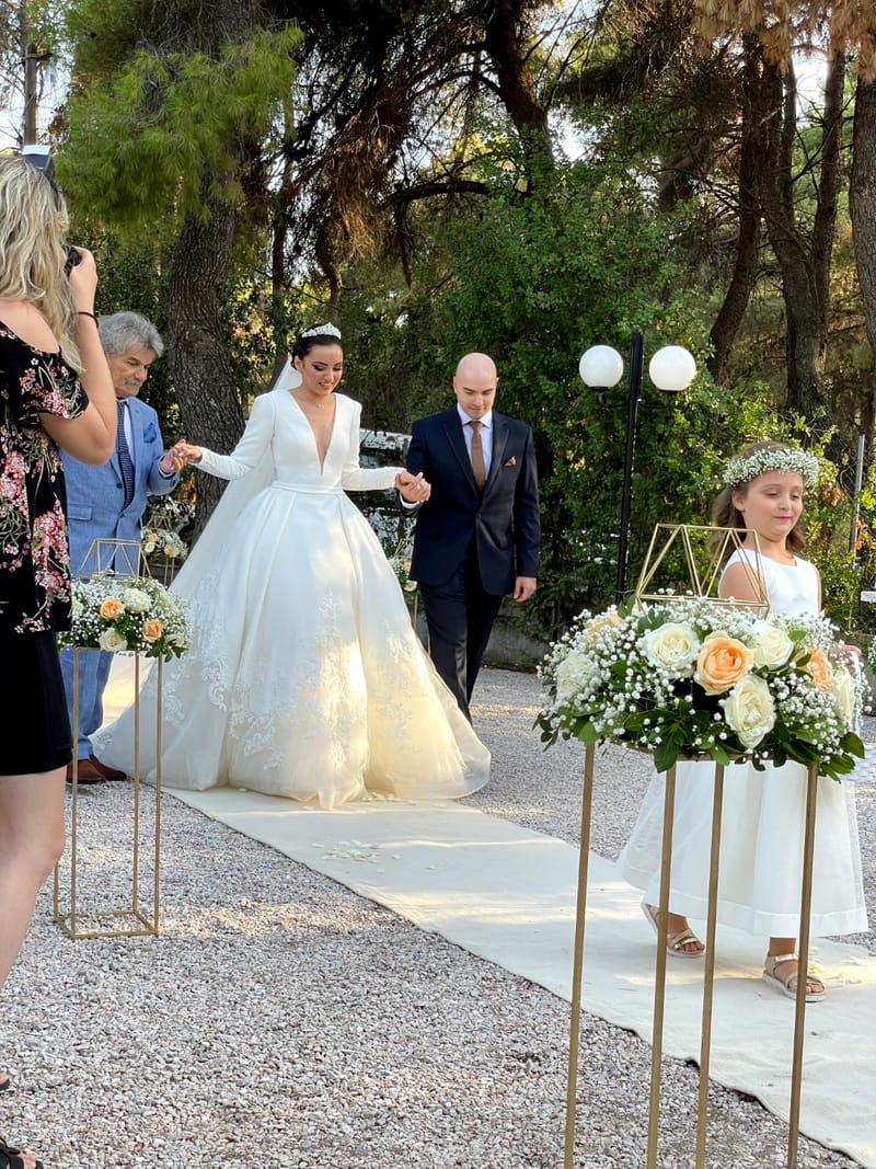 Wedding of Georgia and Kostas in Anoixi, Athens