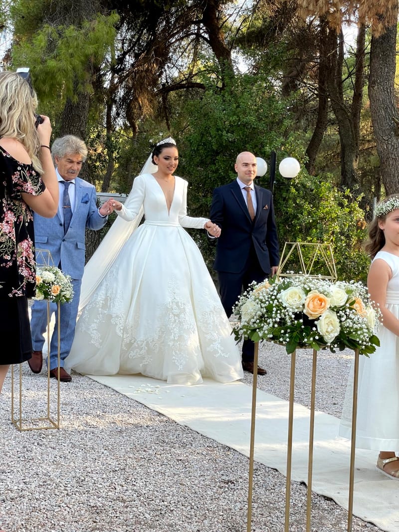 Wedding of Georgia and Kostas in Anoixi, Athens