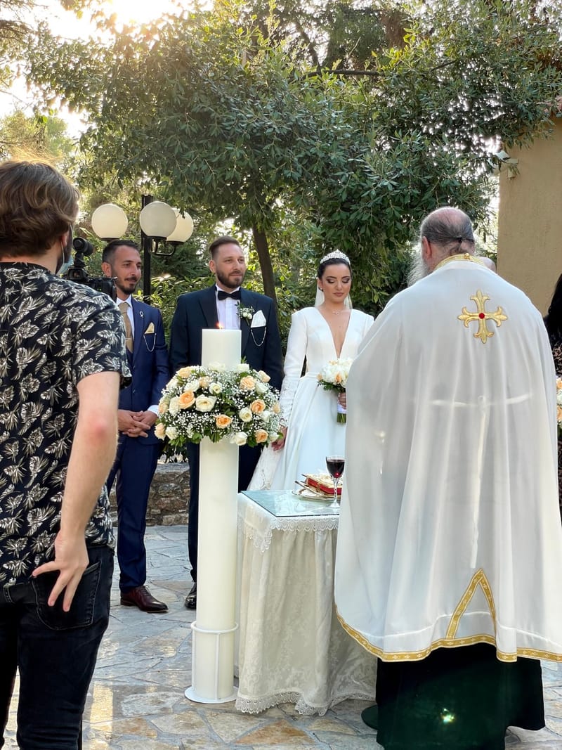 Wedding of Georgia and Kostas in Anoixi, Athens