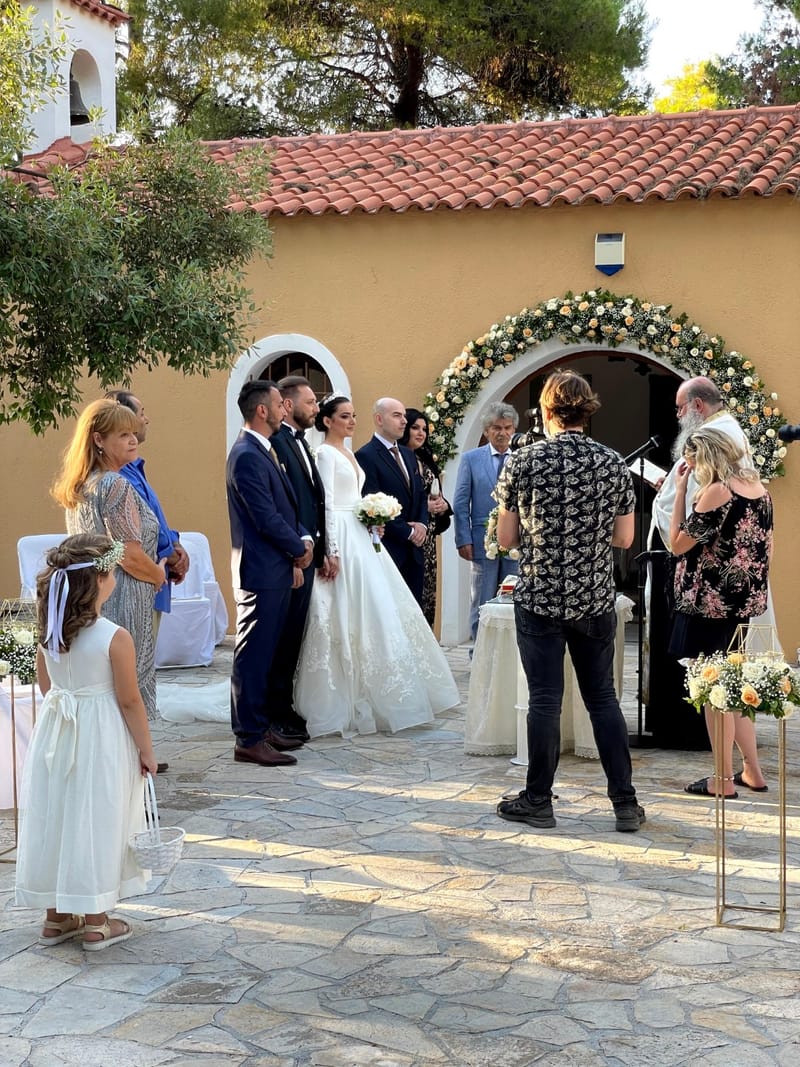 Wedding of Georgia and Kostas in Anoixi, Athens