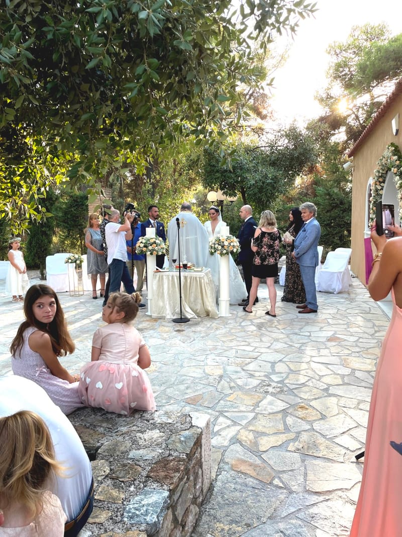 Wedding of Georgia and Kostas in Anoixi, Athens