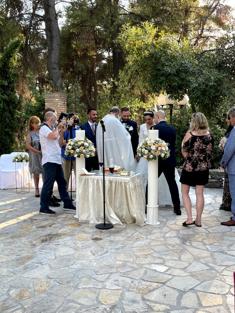 Wedding of Georgia and Kostas in Anoixi, Athens