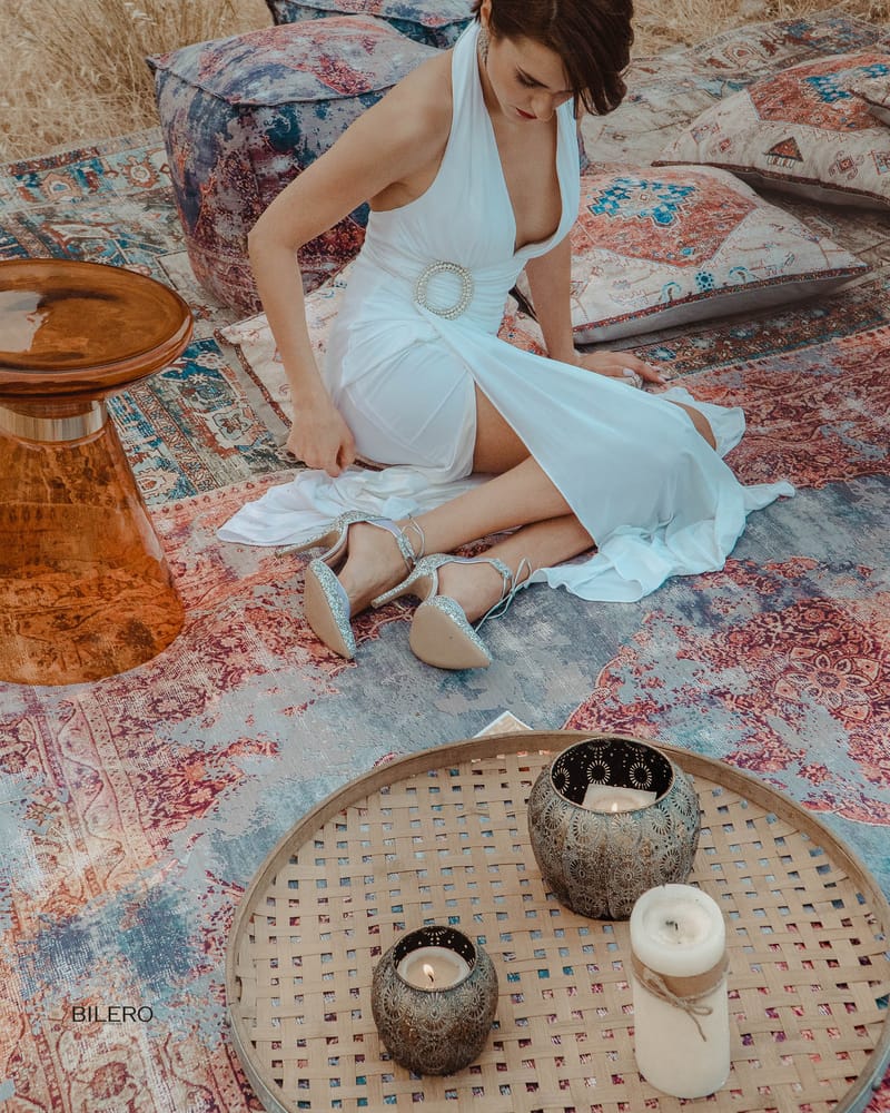Bohemian Wedding Styled Shoot  for Bilero Shoes 