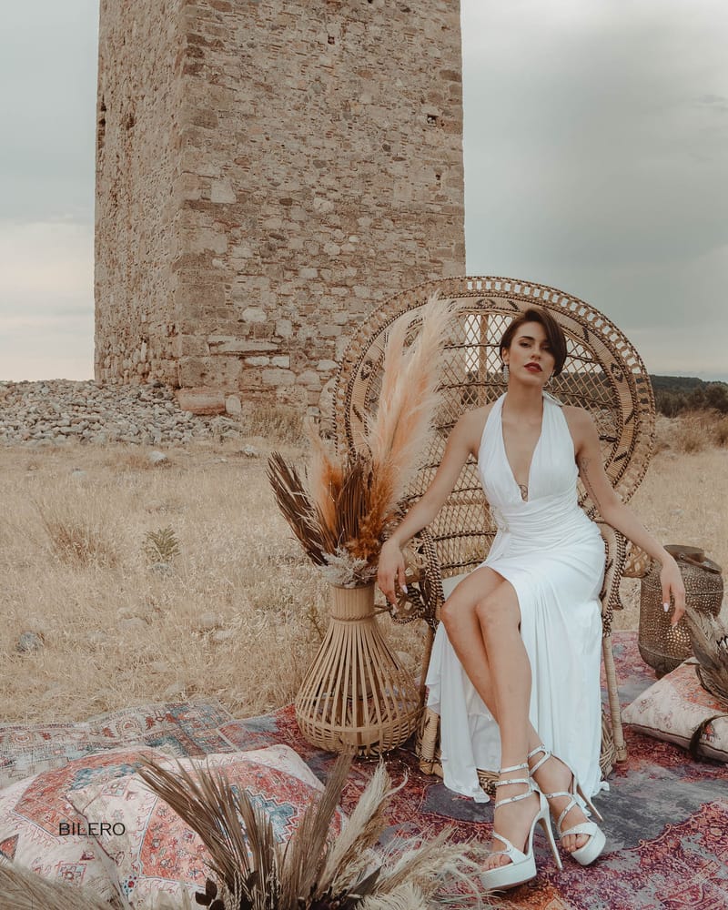 Bohemian Wedding Styled Shoot  for Bilero Shoes 