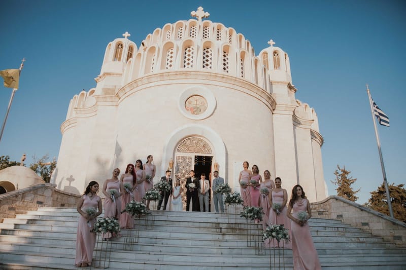 Sia & Vassilis Olive Theme Wedding in Athens