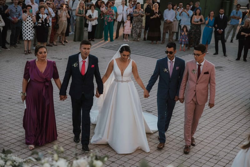 Sia & Vassilis Olive Theme Wedding in Athens