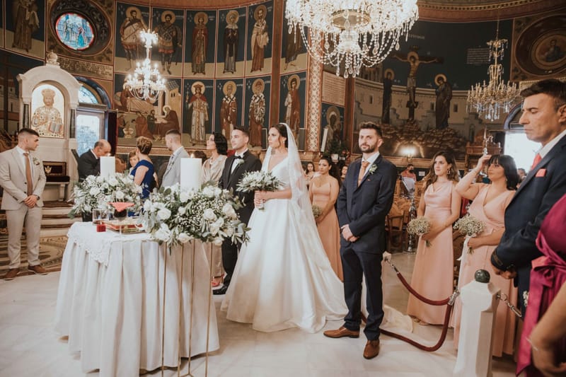 Sia & Vassilis Olive Theme Wedding in Athens