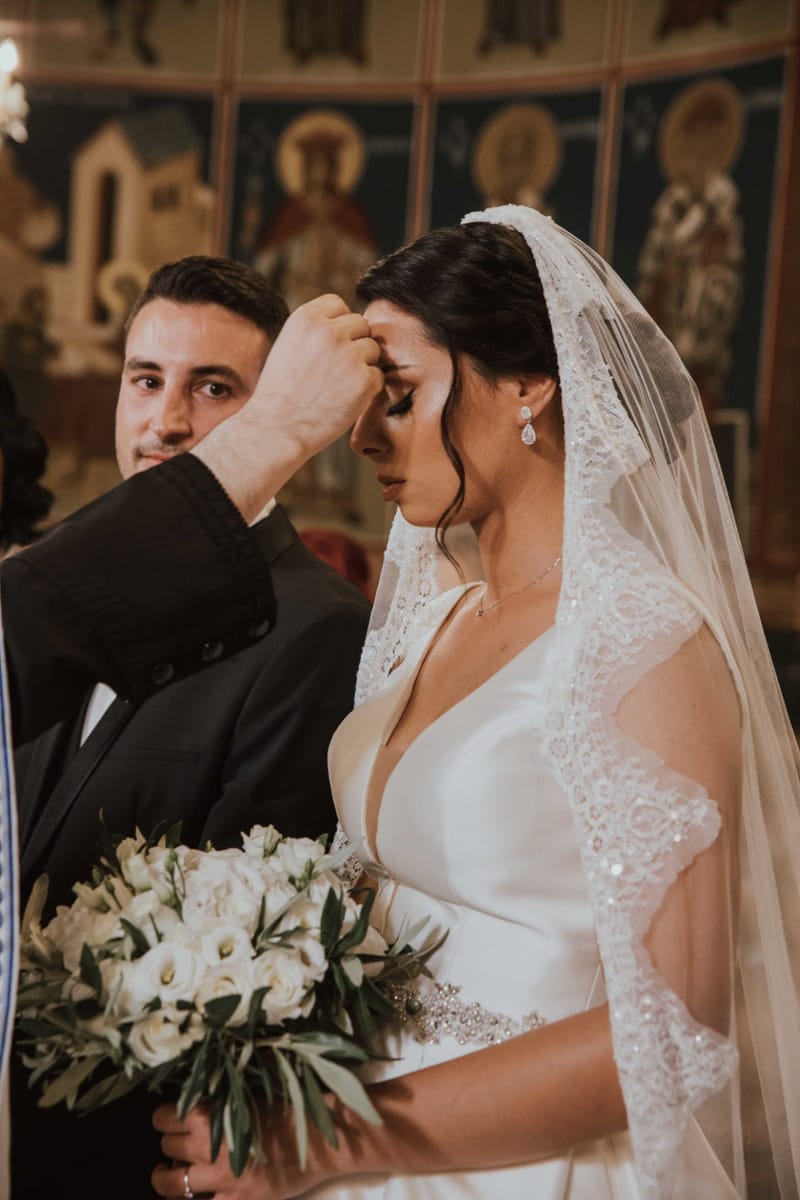 Sia & Vassilis Olive Theme Wedding in Athens