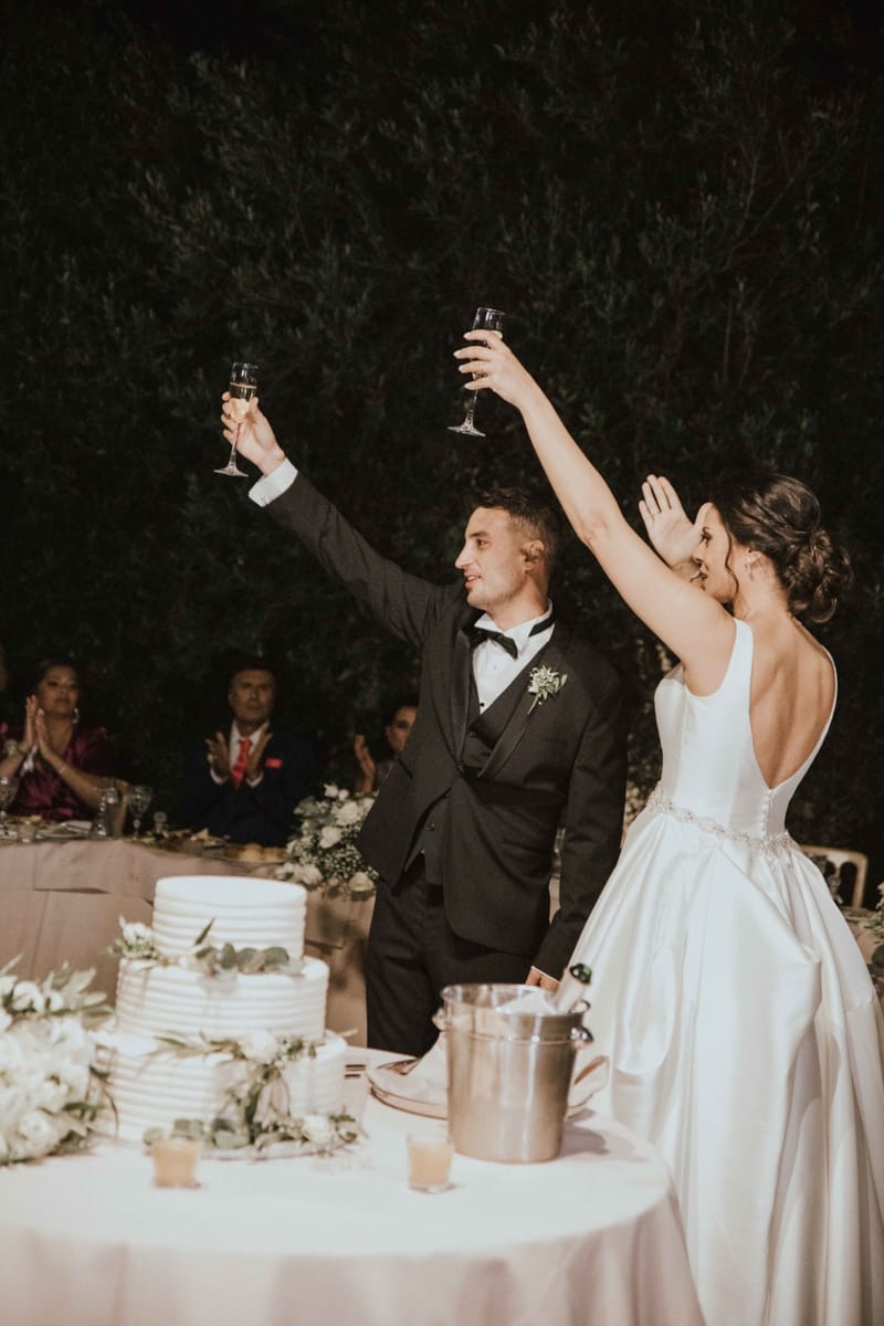 Sia & Vassilis Olive Theme Wedding in Athens