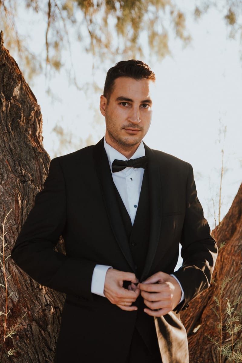 Sia & Vassilis Olive Theme Wedding in Athens