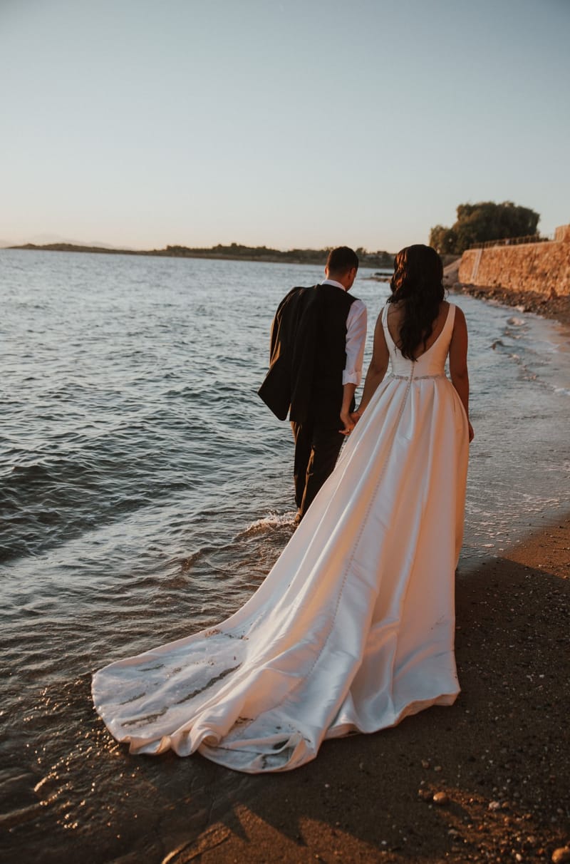 Sia & Vassilis Olive Theme Wedding in Athens