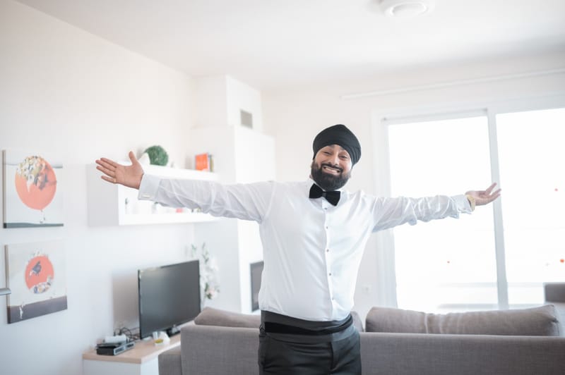 Amar & Simi Indian Wedding in Crete