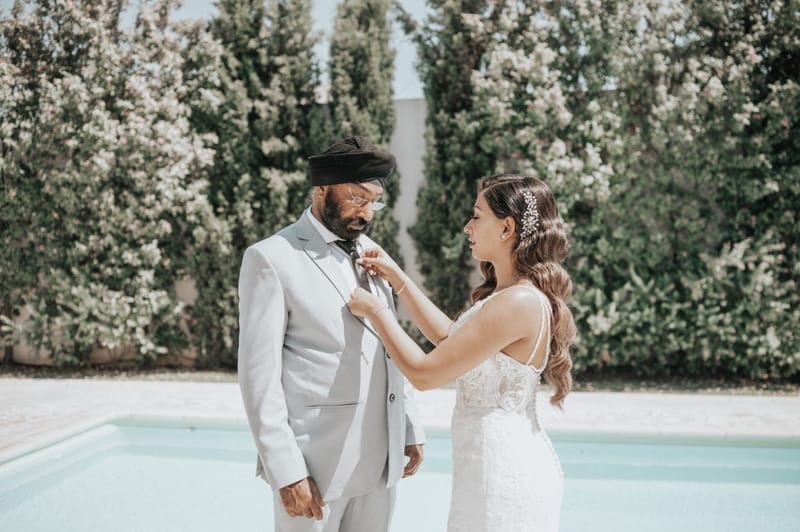 Amar & Simi Indian Wedding in Crete