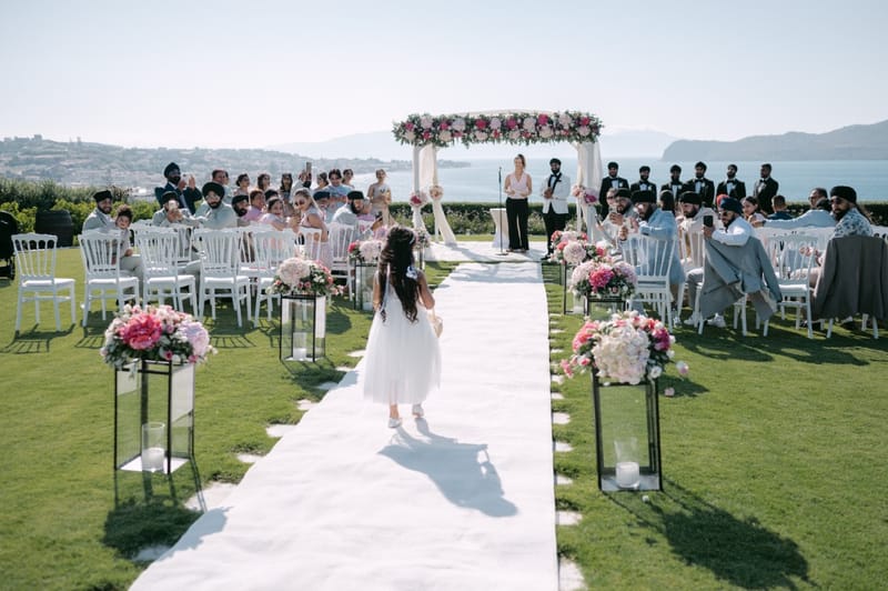 Amar & Simi Indian Wedding in Crete