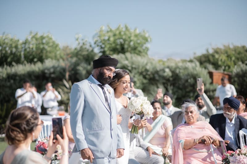 Amar & Simi Indian Wedding in Crete