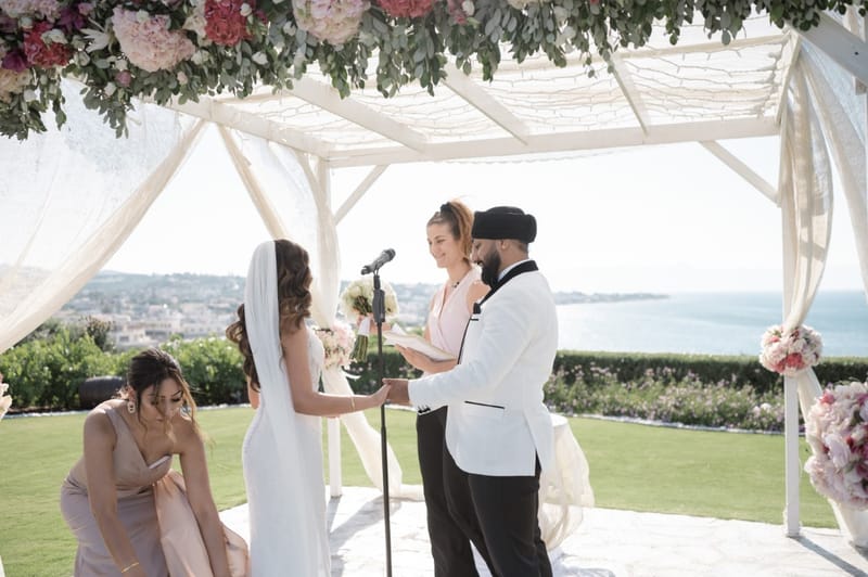 Amar & Simi Indian Wedding in Crete