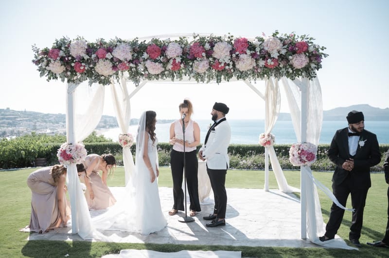 Amar & Simi Indian Wedding in Crete