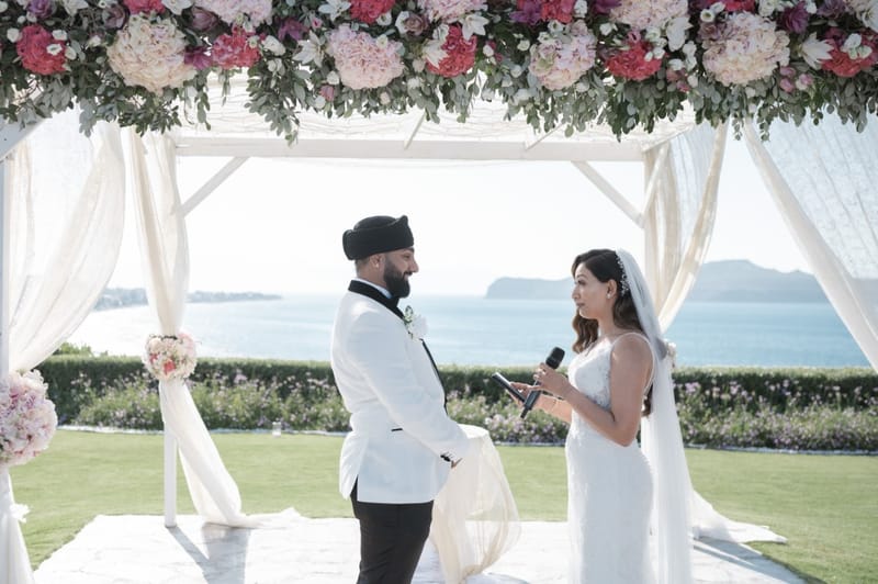 Amar & Simi Indian Wedding in Crete