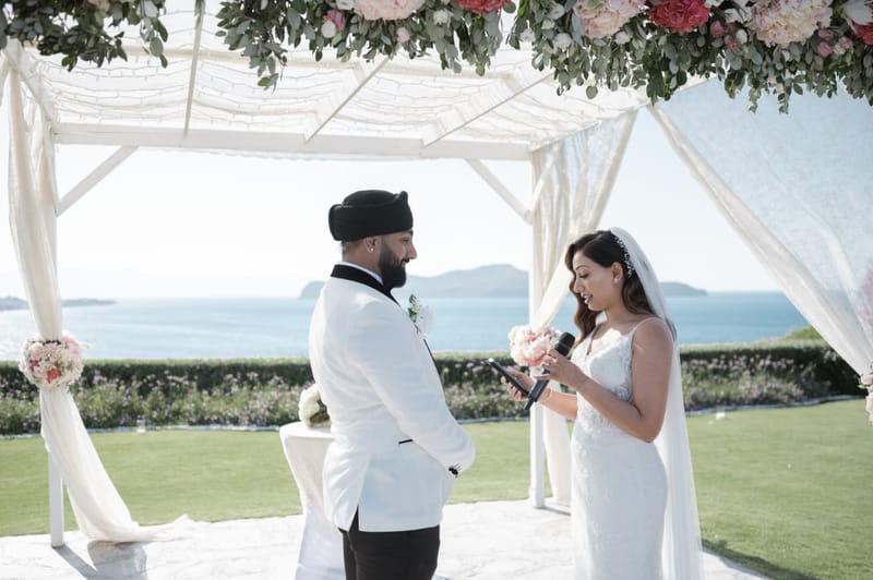 Amar & Simi Indian Wedding in Crete