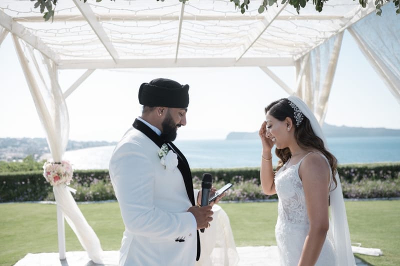 Amar & Simi Indian Wedding in Crete