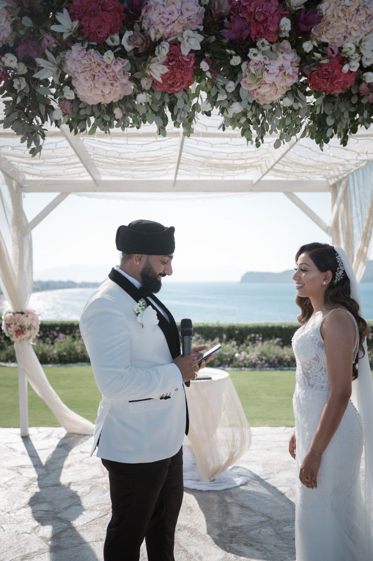 Amar & Simi Indian Wedding in Crete