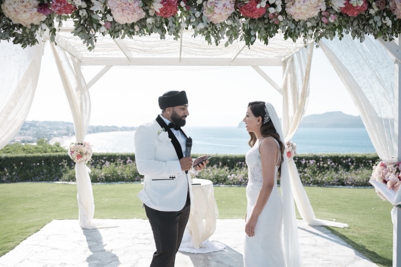 Amar & Simi Indian Wedding in Crete