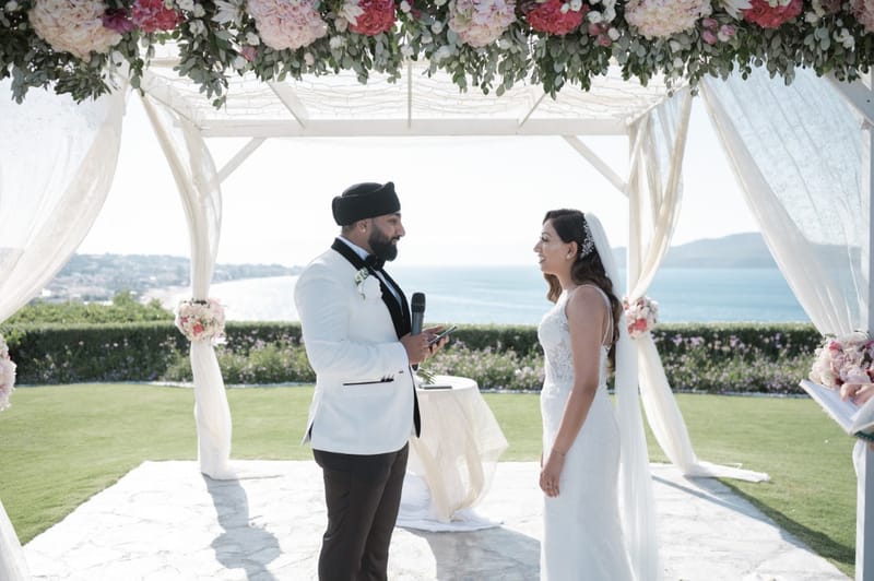 Amar & Simi Indian Wedding in Crete