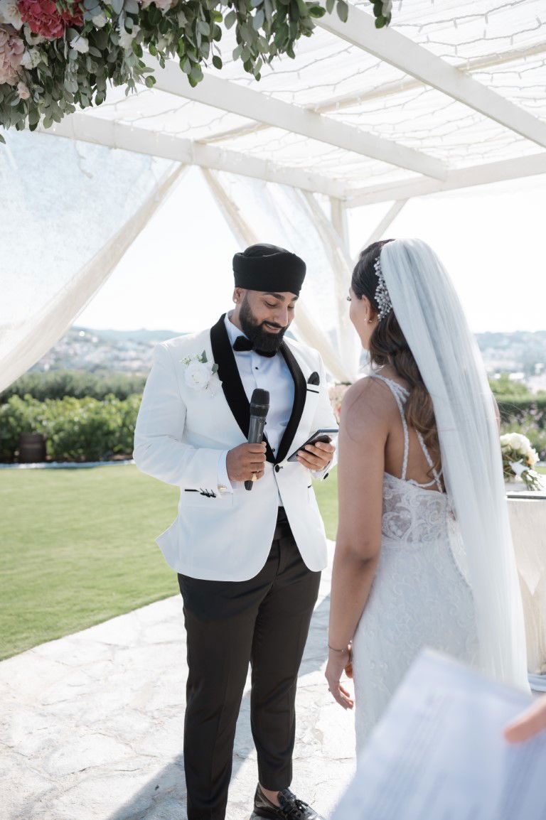 Amar & Simi Indian Wedding in Crete