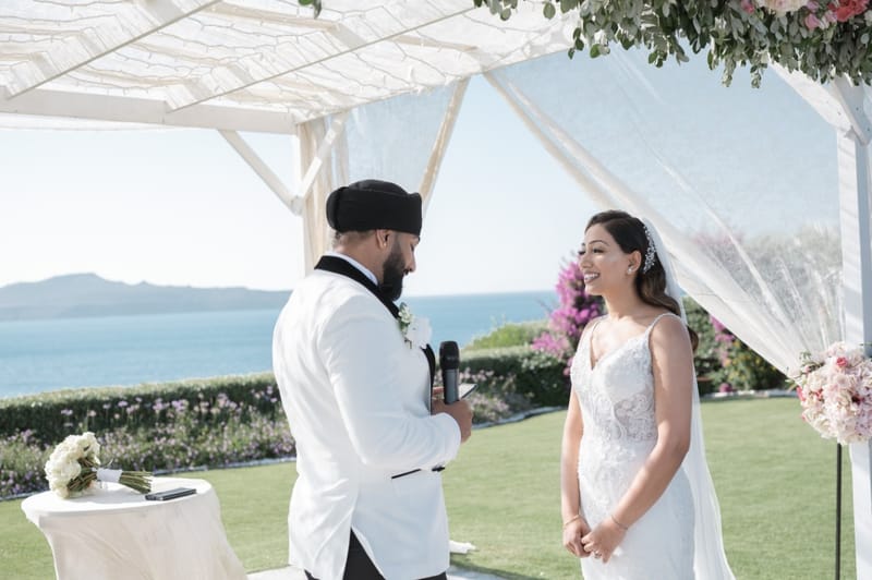 Amar & Simi Indian Wedding in Crete