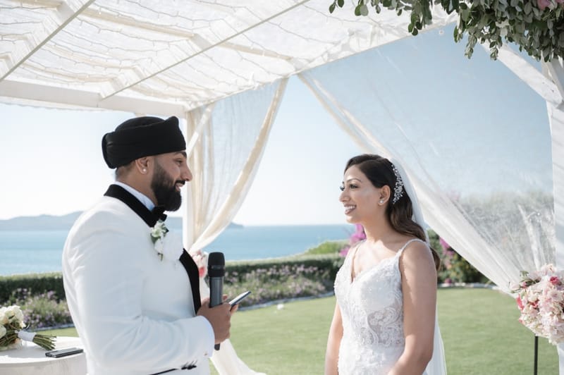 Amar & Simi Indian Wedding in Crete