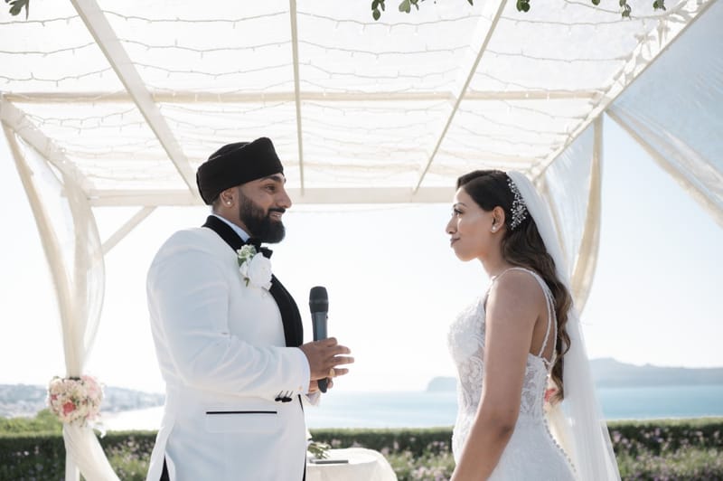 Amar & Simi Indian Wedding in Crete