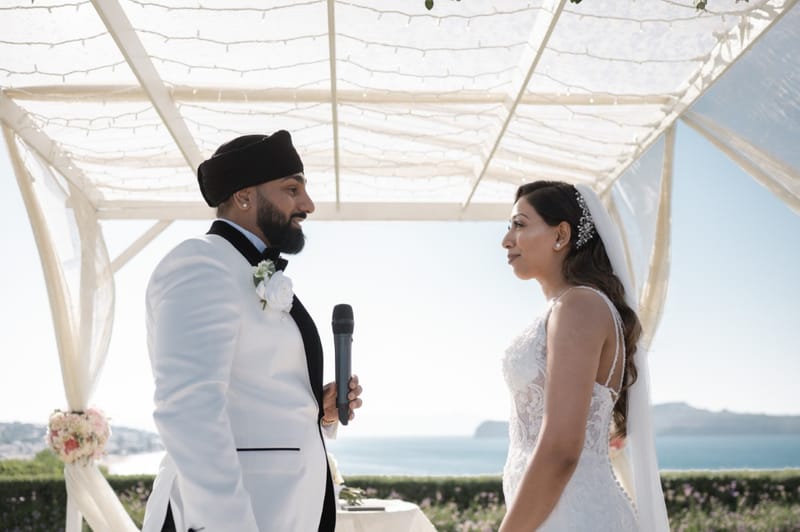 Amar & Simi Indian Wedding in Crete