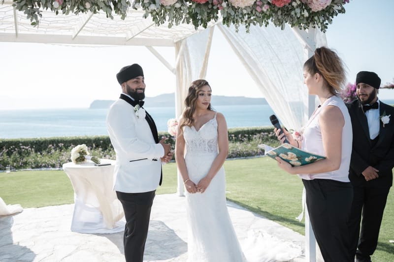 Amar & Simi Indian Wedding in Crete